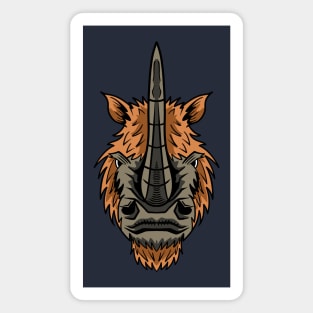 Woolly Rhino Magnet